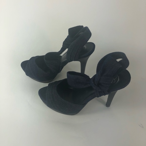 Jessica Simpson Erica Ankle Strap Platform Heels - Picture 6 of 8
